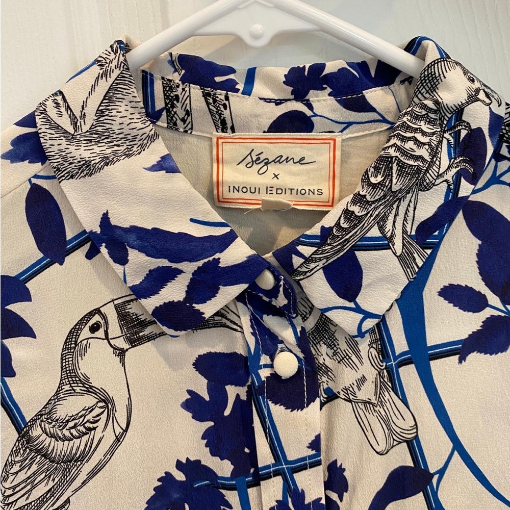 Sezane animal print shirt - Picture 4 of 4